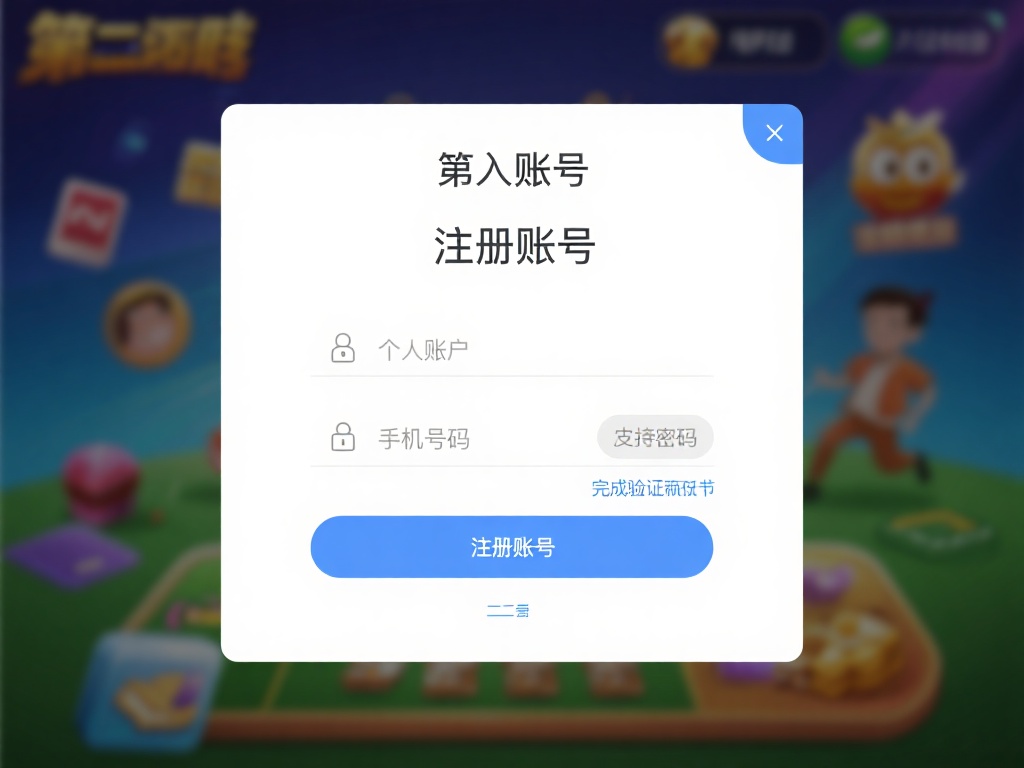 第二步：注册账号
进入平台后，你需要创建个人账户