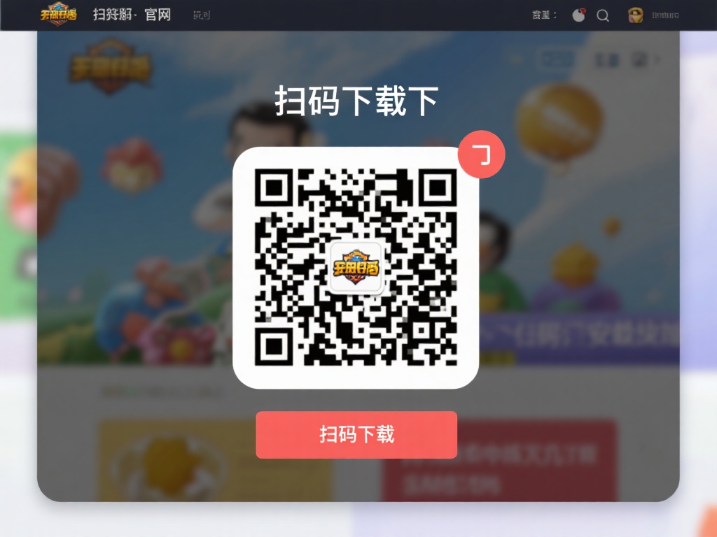 扫码下载
官网通常会提供二维码，用户可以直接通过