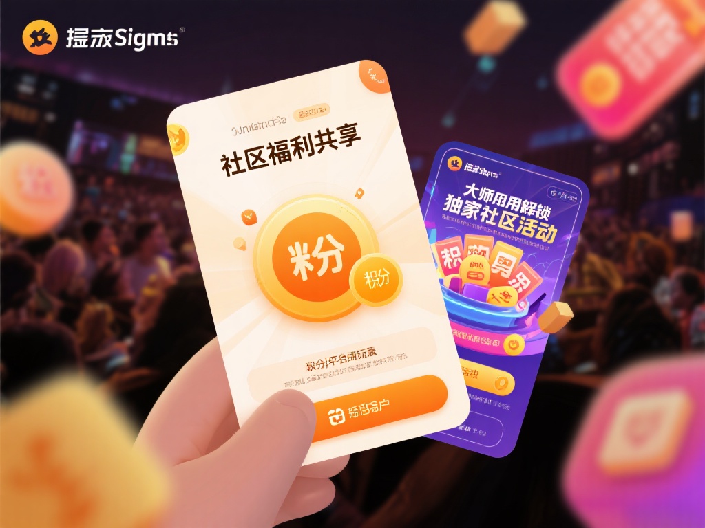 社区福利共享：积分还可用于解锁独家社区活动门票，例
