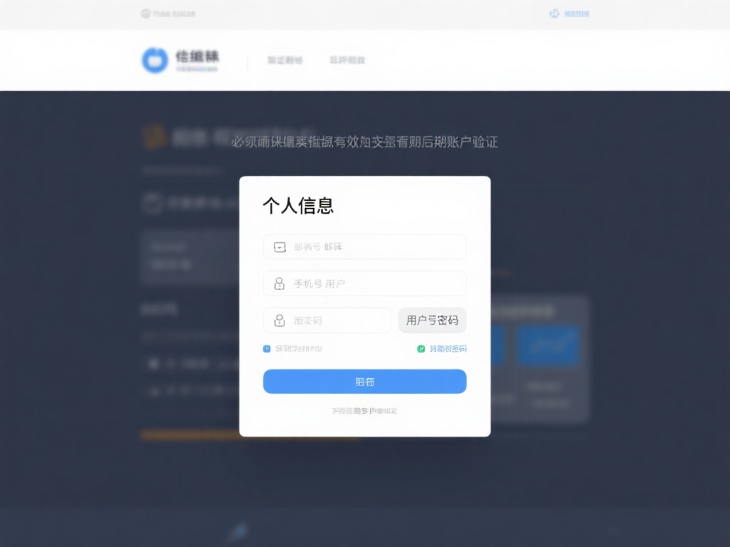 填写个人信息：通常需要提供邮箱、手机号、用户名及密