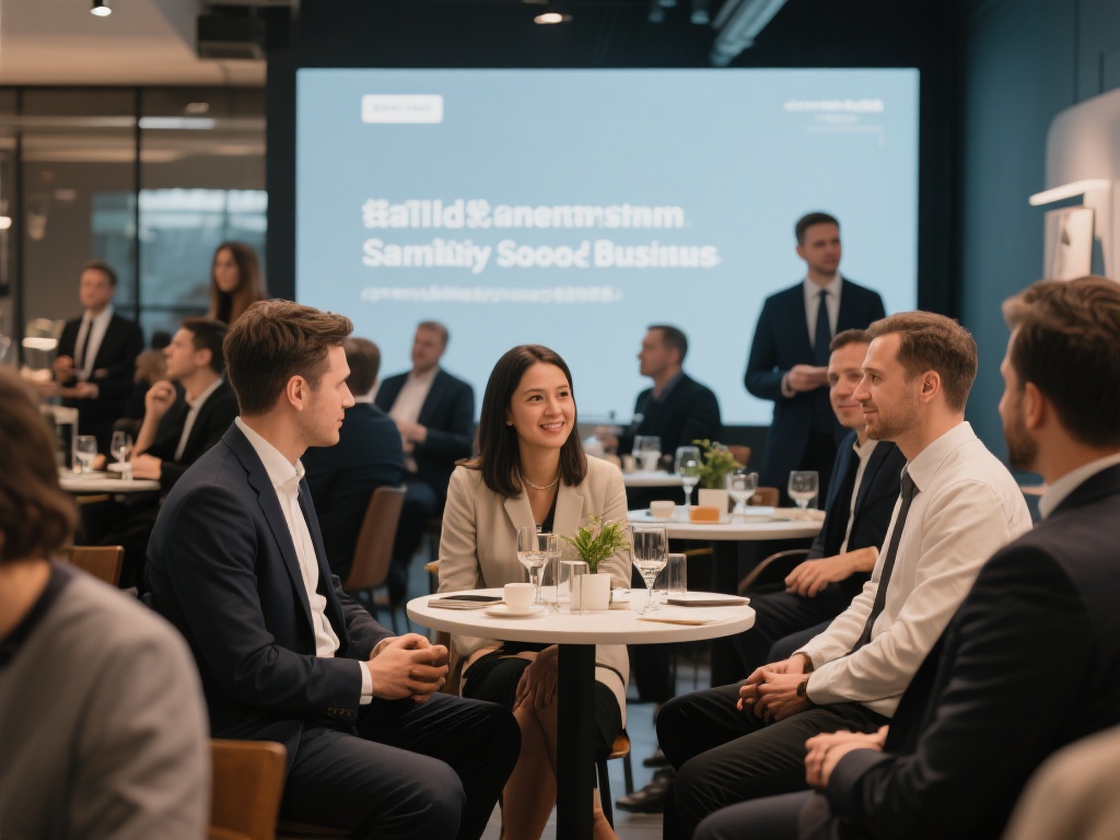 线下推广则可以通过举办小型沙龙、商务聚会等形式接触