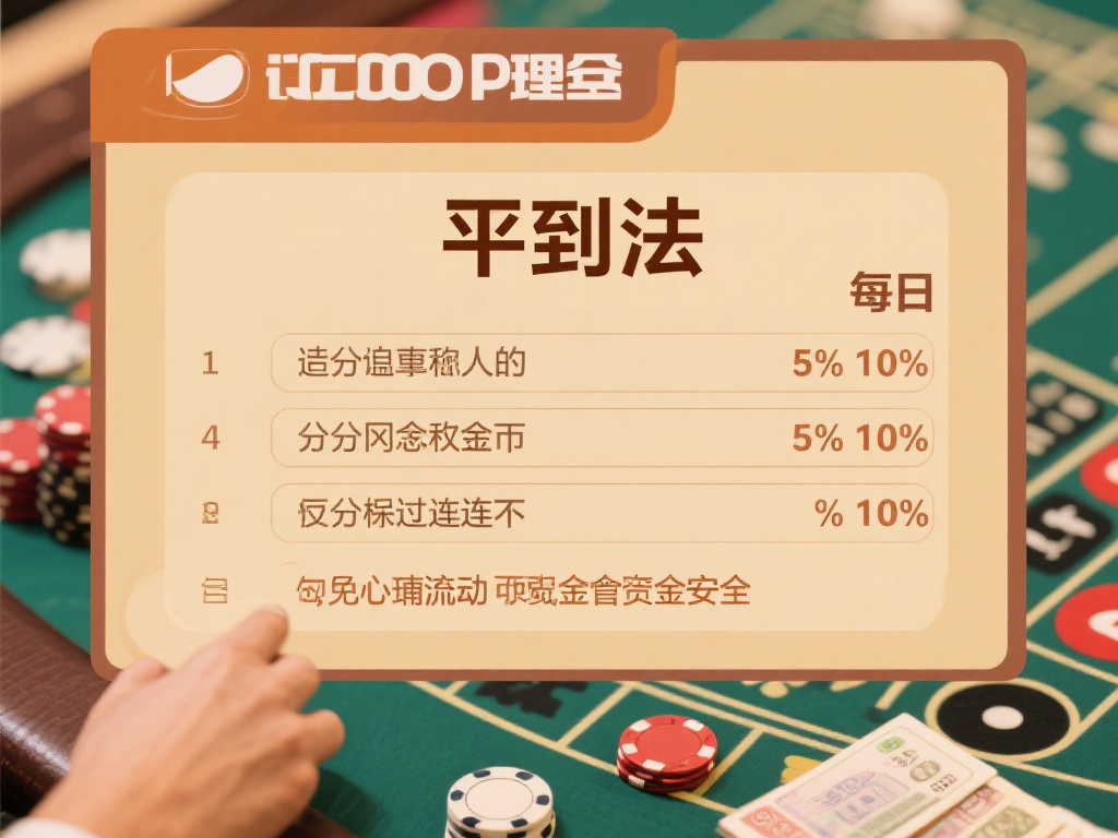 平注法
平注法适合初学者或追求稳健的人。它的核心