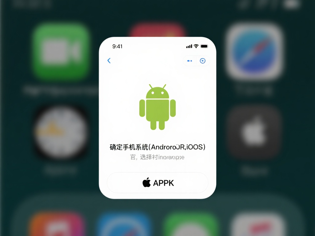 下载安装包
确定手机系统（Android或iOS