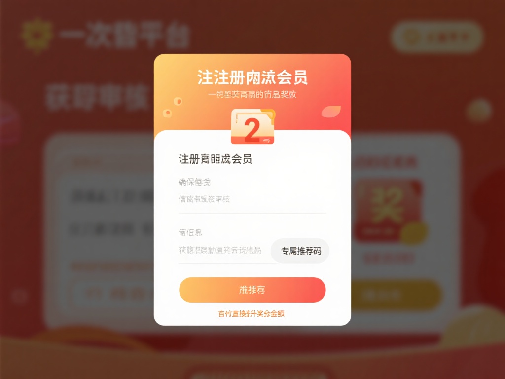 2.&nbsp;注册成为会员
确保按要求填写信息并提交审核